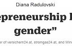 "Entrepreneurship has no gender"